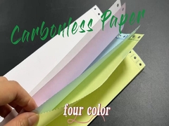 CB CFB CF 50gsm 55gsm NCR ورق خالي من الكربون ورق طباعة متعدد الوصلات