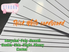 1.5 ملم ضخمة ورق الأوراق المزدوجة الجانب الورق المقوى الأبيض لإطار الصورة