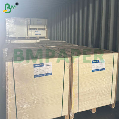 0.7 ملم 0.9 ملم العاج البيضاء غير مغلفة الكرتون باجا للشراب تحت الأرضية 70 × 100 سم