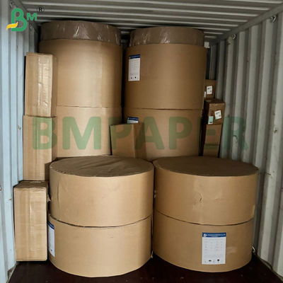 50 جرام 54 جرام ورق ترشيح القهوة من الكريب غير مبيض، أبيض مبيض لفات 308 ملم