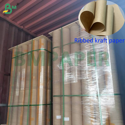 50g 60g 1 الجانب MG الورق الكرافت البني المضغوط للأطعمة 60 سم عريض