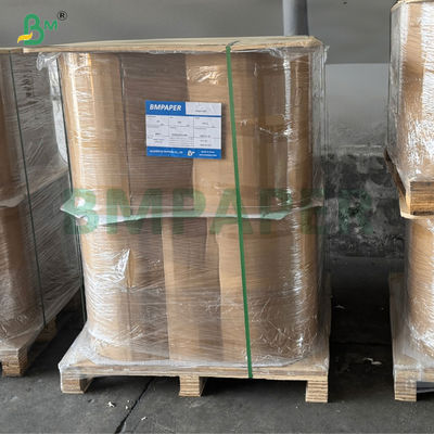 90gsm High Whiteness C1S One Side Coated Glossy Paper Rolls For Making  Beer Labels