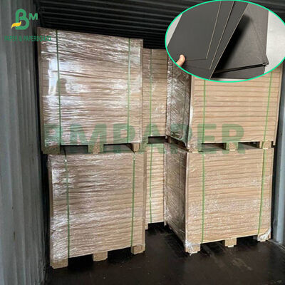 2 مم 2.5 مم لوح أسود عميق فاخر صلب للكرتون 28 × 22 بوصة