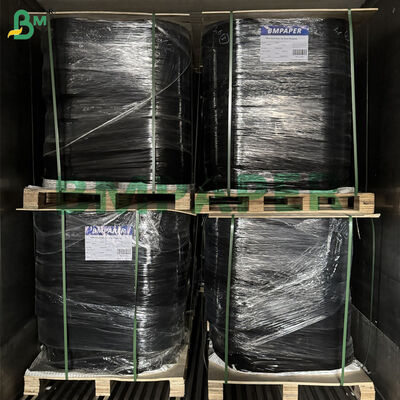 80gsm 90gsm Black Kraft Paper Roll For Flower Wrapping 48 inch x 100 Feet