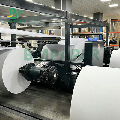 80gsm 100gsm ورق أبيض Woodfree غير مصقول لطباعة فلاير 25 `` × 38 &quot;