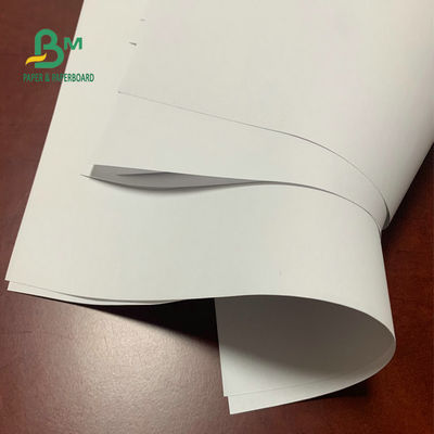 سطح أملس White Bond Paper Roll Brightness Offset Uncoated 60g 80g For Notepad