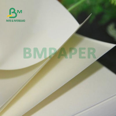 لون كريم 80gsm ورق أوفست لطباعة أوفست للكمبيوتر الدفتري 70 × 100 سم