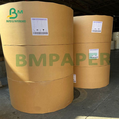 50gsm 80gsm لفة ورق أبيض بوند مع سطح مسطح أملس