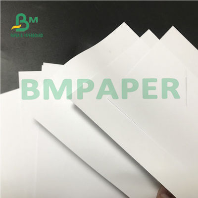 50gsm 80gsm لفة ورق أبيض بوند مع سطح مسطح أملس