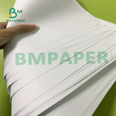 50gsm 80gsm لفة ورق أبيض بوند مع سطح مسطح أملس