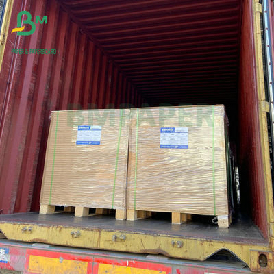 وجهان مطليان باللمعان 14PT 16PT ورق غلاف C2S 28 بوصة × 40 بوصة