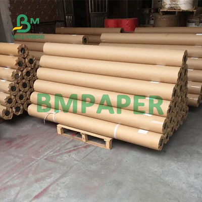 عذراء لب كيس ورق كرافت 70gsm 90gsm 120gsm 600mm X 210m 900mm X 300m