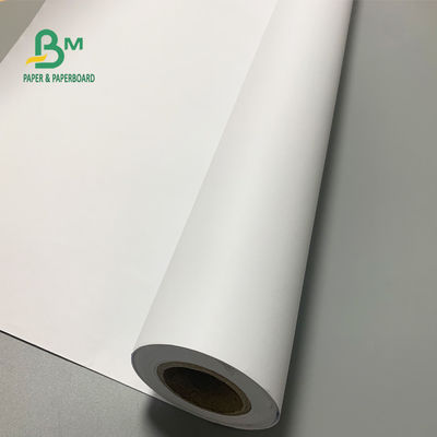 36 بوصة × 500 قدم 92 سطوع 20 رطل CAD ورقة الراسمة غير المطلية بوند رول 3 بوصات الأساسية