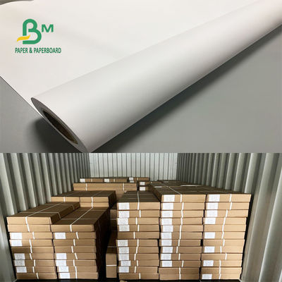 36 بوصة × 500 قدم 92 سطوع 20 رطل CAD ورقة الراسمة غير المطلية بوند رول 3 بوصات الأساسية