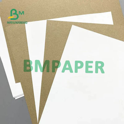 ورق الكرافت الأبيض العلوي المعاد تدويره لب الورق 120gsm 170gsm 200gsm