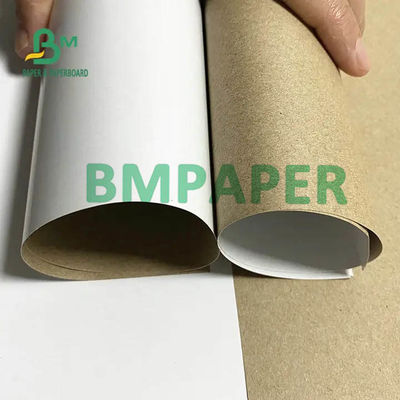 ورق الكرافت الأبيض العلوي المعاد تدويره لب الورق 120gsm 170gsm 200gsm