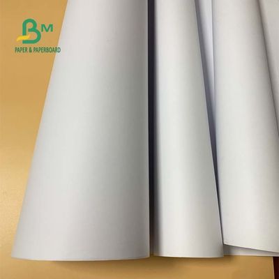 36 `` x 300ft 20lb Woodfree Ink Jet Bond Paper غير مصقول CAD Roll 2 '' Core