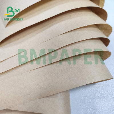 بكر لب الورق البني كرافت ورق التغليف 1250mm 50gsm 70gsm