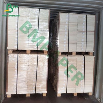 390gsm لوح ورقي أبيض غير مطلي لشرب الوقايات بيرة حصيرة 624 X 860mm