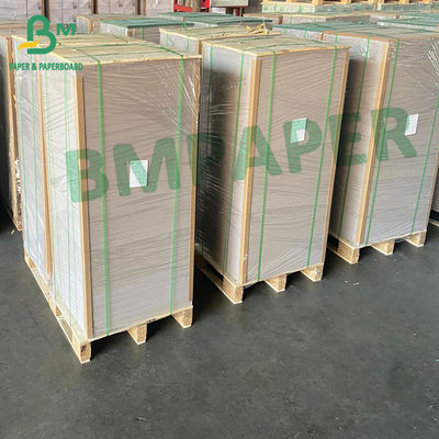 مادة لب الورق المعاد تدويره أبيض ورق لوح مزدوج 200gsm - 500gsm