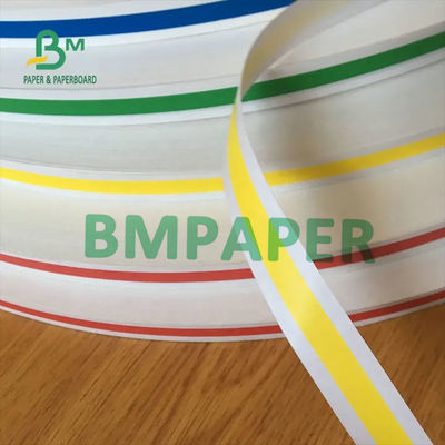 ورق تغليف سفلي بطبقة متوسطة من القش 60gsm 120gsm للطعام أبيض ملون