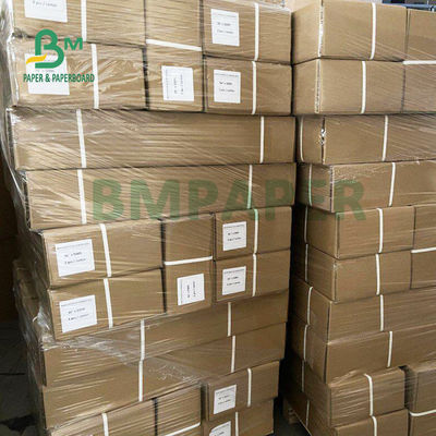 92 ٪ بياض 80gsm لفة ورق الراسمة ، لفة ورق أبيض عادي لرسام CAD 24 `` X 150ft