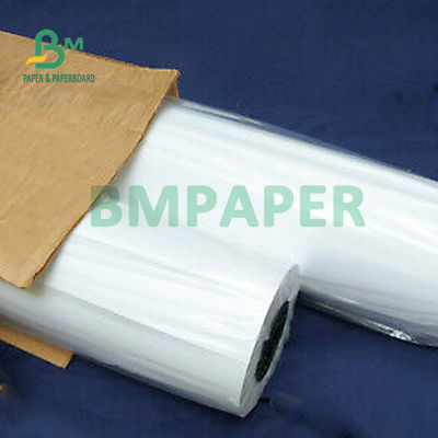 20LB ورق CAD غير مصقول لطابعة HP صورة واضحة 30 `` 36 '' x 500ft 3 '' Core