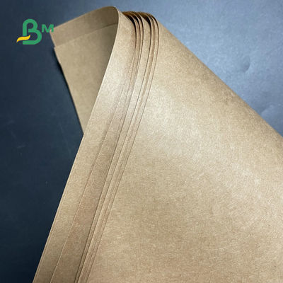 80GSM 90GSM Kraft Liner Board ، ورق كرافت شبه قابل للتوسيع لأكياس الأسمنت
