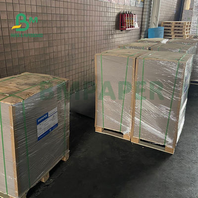 300gsm 350gsm الورق المقوى المطلي بالطين لصندوق معجون الأسنان 46 `` X 21 '' صلابة عالية