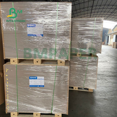 300gsm 350gsm الورق المقوى المطلي بالطين لصندوق معجون الأسنان 46 `` X 21 '' صلابة عالية
