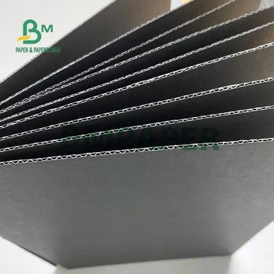 ورقة كرتون أسود مموج E الناي لتعبئة الكرتون 502 مم × 693 مم
