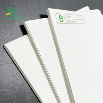 30 × 40 بوصة لفافة ورق الفريزر 12pt 14pt 18pt White C1S Artboard لتعبئة المواد الغذائية