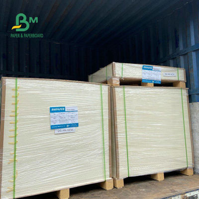 30 × 40 بوصة لفافة ورق الفريزر 12pt 14pt 18pt White C1S Artboard لتعبئة المواد الغذائية