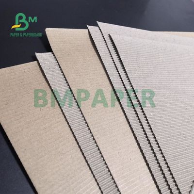 140gsm + 170gsm المطبوعة لوح مموج جدار واحد لأكمام القهوة E Flute