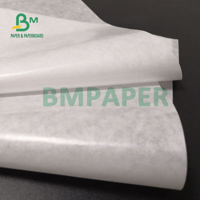 40gsm + 10g PE C1S MG ورق أبيض لحزمة الأطعمة المقلية Greaseproof 61 X 86cm