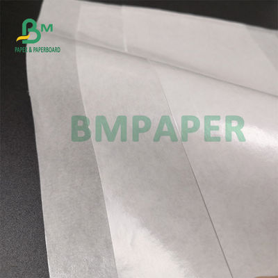 40gsm + 10g PE C1S MG ورق أبيض لحزمة الأطعمة المقلية Greaseproof 61 X 86cm