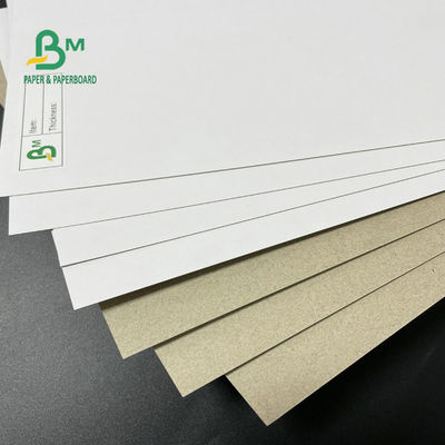 42 بوصة مغلفة دوبلكس بورد رمادي خلفي 350GSM 400GSM 450GSM لصناديق التغليف