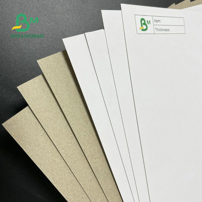 42 بوصة مغلفة دوبلكس بورد رمادي خلفي 350GSM 400GSM 450GSM لصناديق التغليف