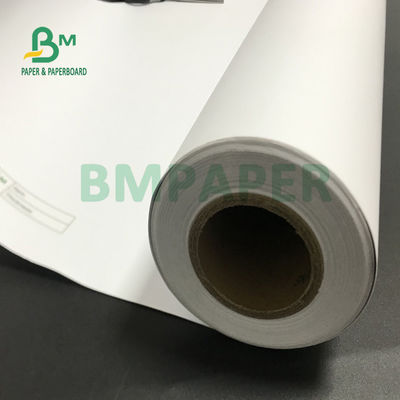 914mm X 100m 20lb ورق Inkjet Bond ورق ذو وجهين أبيض للتصميم