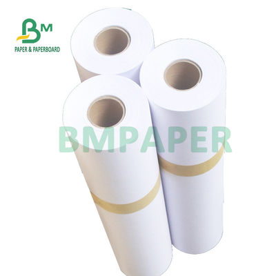 الصيغة الواسعة 80gsm 20LB كاد سجل ورق 18'' 24' 36' X 500ft للخطوط الهندسية المعمارية