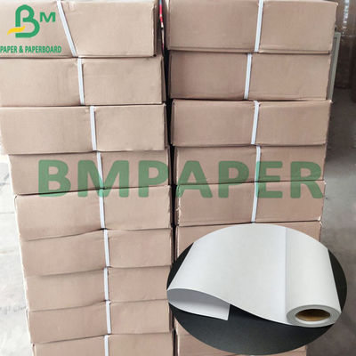 24 &quot;X 500ft CAD الراسمة ورقة لفة ، ورق السندات النافثة للحبر لصناعة الملابس