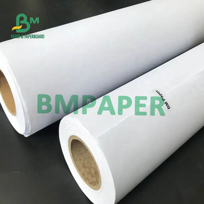 OEM ODM White Plotter Paper Roll غير مصقول 60 جرام 80 جرام 100 جرام لمصنع الملابس