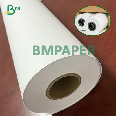 تنسيق عريض 20LB CAD Bond Roll مقاس 30 بوصة × 150 بوصة 2 بوصة لطابعة HP