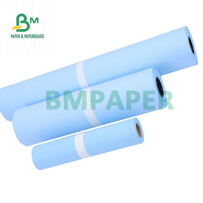 80gsm Skyblue مزدوج الجانب ورق الراسمة للرسم الجرافيكي 20 `` × 50 ياردة