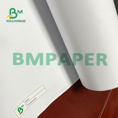 80g 914x50m Papel Plotter Ink-Jet White للحصول على لفة ورق التصوير