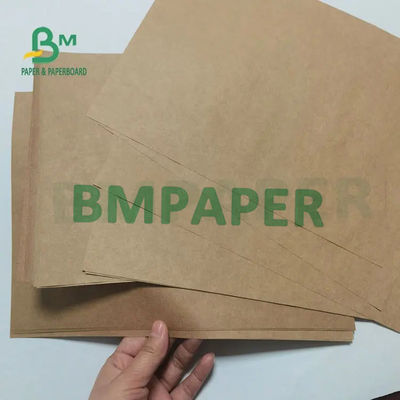 صفائح ورقية كرافت بنية داكنة عالية القوة 80gsm 90gsm لحقيبة التسليم
