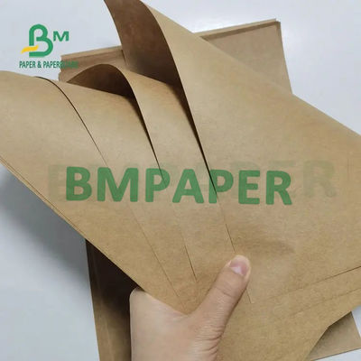صفائح ورقية كرافت بنية داكنة عالية القوة 80gsm 90gsm لحقيبة التسليم