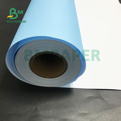 80gsm مقاومة درجات الحرارة العالية جانب واحد ورق النسخ الهندسي الأزرق