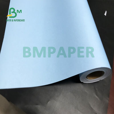 80gsm مقاومة درجات الحرارة العالية جانب واحد ورق النسخ الهندسي الأزرق