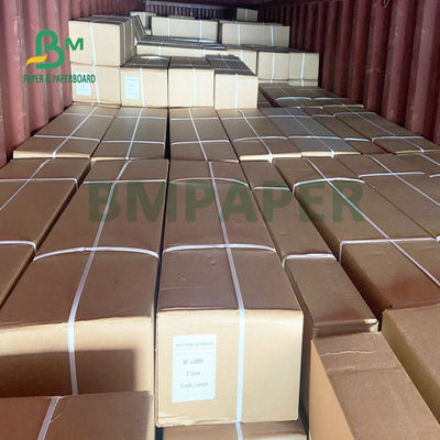 36 `` X 500ft Blue CAD Bond Paper للطابعات 80gsm مقاوم للماء